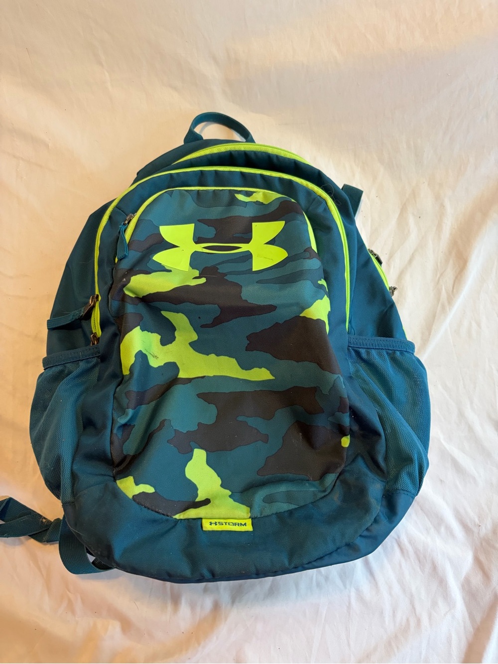 Under Armour Blue Camo Backpack
